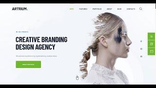 Artrium WordPress Theme | Creative Agency and Web Studio Website | Creative Agency Wordpress Theme