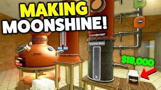 MAKING MOONSHINE EASY MONEY! - Gmod DarkRP (You CAN MAKE A Lot OF Money From MOONSHINE!)