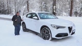 ALFA ROMEO STELVIO + SNOW = AWESOME