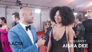 Aisha Dee on the Red Carpet | 2024 AACTA Awards