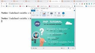 PHP Tutorial #19 ( Include and Require ) , Globals Variable, Request and $_SERVER Variables