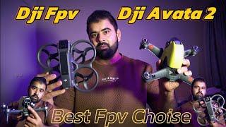 FPV Showdown: DJI Avata 2 vs DJI FPV