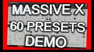 MASSIVE X - 60 presets Demo - Native Instruments