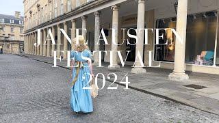 Jane Austen Festival 2024 Vlog | My first time attending the festival in Bath  (4k)