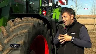 Agro en acción (149).- Tractor Fendt 942 Vario y llantas estrechas TJWheels