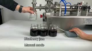 Jam filling machine - Pneumatic paste filler