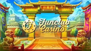 Funclub Casino No Deposit OFFER ON CHRISTMAS DAY ( DRAGON AND PHOENIX GAME-PLAY)