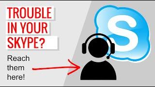 How to contact Skype Support (Agent)