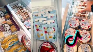 snack drawer fridge restock tiktok compilation