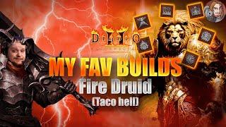 D2R My Fav Builds - Fire Druid (Taco Hell)