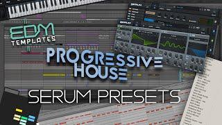 Progressive House Serum Presets FREE DOWNLOAD - 40 Lead & 10 Bass Serum Presets