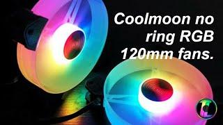 Unboxing & demo of the no-ring Coolmoon 120mm RGB Fans