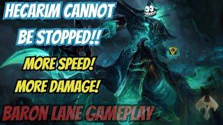 U Cannot Run From Hecarim!! | Wild Rift Baron Lane Gameplay & Funny Moments #wildrift #LoL #Moba