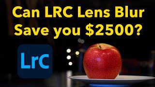 Lightroom Classic Lens Blur Feature Tutorial.