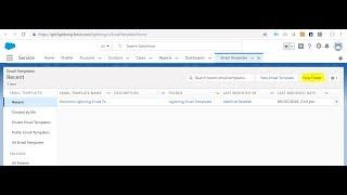 Create Salesforce Lightning Email Template Folder - Spring 19