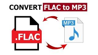 How to Convert FLAC File into MP3 Audio File | Free Online Tool