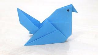 How to Make a Paper Pigeon - Origami Pigeon instructions