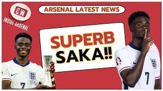 Arsenal latest news: Sensational Saka | Saliba Madrid rumours | Gabriel's future | Biereth reaction