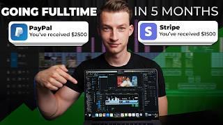 He Learnt Editing From ZERO in 5 Months & Makes $4,000/mo at 18