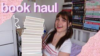 huge book haul! .* new releases, romance, fantasy, literary fiction, young adult