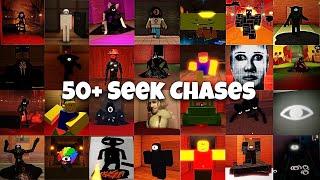 [ROBLOX]-Doors Seek chase VS 50 Other Fanmade Doors Seek chase ️