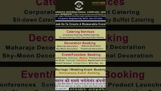 catering services and event managet #bollywood #event #catering #wedding #party #function