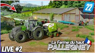  ON CONTINUE NOS ENRUBANNES ! ET DEBUT DES SEMIS DE MAÏS ?! (Live Ferme du Haut Pallegney)