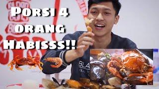 Habisin seafood porsi 4 orang ! Seafood bang bopak