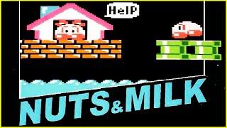 Nuts & Milk Famicom/Dendy/NES прохождение - 50 levels (1983)