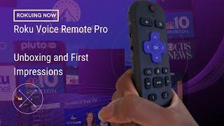 Roku Voice Remote Pro • Unboxing & First Impressions