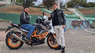 Motociclista acepta Q lo grabé junto con su moto deportiva Factory fk 370 @Soyyoenmoto