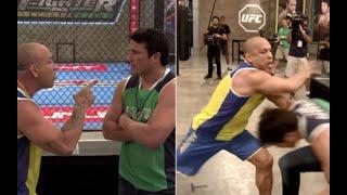 Chael Sonnen vs Wanderlei Silva  Fight in The Ultimate Fighter.