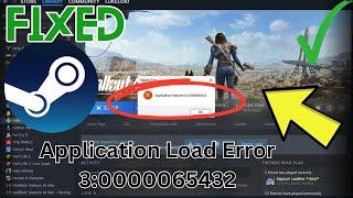 How to Fix Steam Application Load Error 3:0000065432 | Steam Error