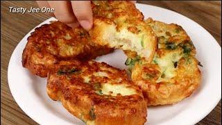 New Bread Breakfast Recipes | Bread Toast Recipe with Egg and Cheese | Tasty Jee One