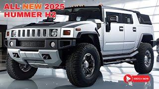 New 2025 HUMMER H2 Revealed! - Monster SUV Luxury Is Back!