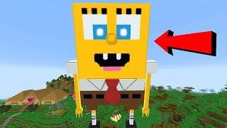 MEGA SPONGEBOB TAKES OVER MINECRAFT!!!