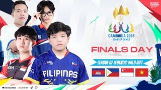 GOLD MEDAL MATCH: VIE vs PHI (BO5) | FINALS DAY - 32nd SEA GAMES - LEAGUE OF LEGENDS: WILD RIFT