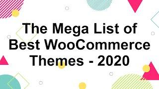 Top 15 Best WooCommerce Themes - 2020