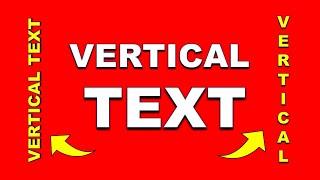 How To Insert Vertical Text In Word (Microsoft )