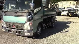 販売車両　三菱ふそう キャンター糞尿車