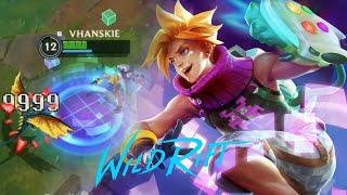 ARCADE EZREAL GAMEPLAY | NEW SKIN (Build & Runes) - Wild Rift