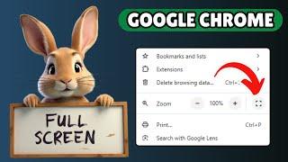 How to Make Google Chrome Full Screen on PC or Laptop