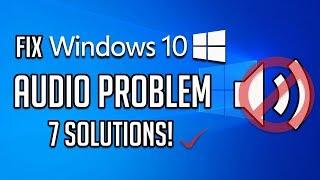 Fix Windows 10 Audio Problem - 2024
