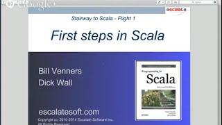 First Steps in Scala