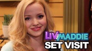 On Set of 'Liv & Maddie' with Dove Cameron, Joey Bragg & More