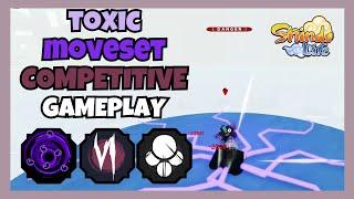 [ SL2 ] TOXIC Moveset COMPETITIVE Gameplay in Shindo Life