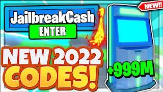 (2022) ALL NEW SECRET *FREE CASH* CODES In Roblox Jailbreak!