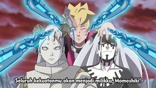 Boruto Menyegel Dan Mengambil Kekuatan Momoshiki, Cara Menggagalkan Rencana Kebangkitan Momoshiki!