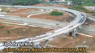 IKN Terkini!! Update Jalan Akses Bandara Nusantara Dan Jalan Tol 5B Serta Hunian Modular TNI di IKN