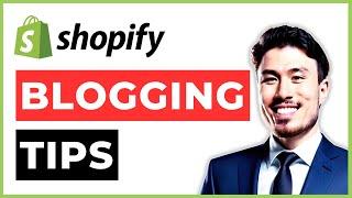 Shopify Blogging Tips. Easy Shopify Blog Tutorial.